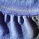 Вязаная юбка из дундаги "Синие сумерки" (продана). Юбки. Knitted-stories-from-anna. Ярмарка Мастеров.  Фото №5