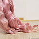 El pelo de las muñecas (de color rosa) Rizos Rizos para muñecas. Doll hair. Hair and everything for dolls. Ярмарка Мастеров.  Фото №5