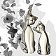  Парная статуэтка кот и кошка. Статуэтки. kotik shop. Ярмарка Мастеров.  Фото №5