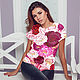 Women's T-shirt Blossom, T-shirts, Stavropol,  Фото №1