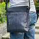 Handbag made of Python skin. Men\'s bag. exotiqpython. My Livemaster. Фото №5