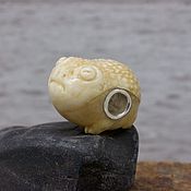 Украшения handmade. Livemaster - original item Little Toad bead. Handmade.