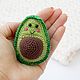 Avocado ! Funny fruits and vegetables face, Doll food, Dnepropetrovsk,  Фото №1