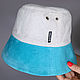 Blue Suede Panama Hat. Panama. Lollypie - Modiste Cat. Online shopping on My Livemaster.  Фото №2