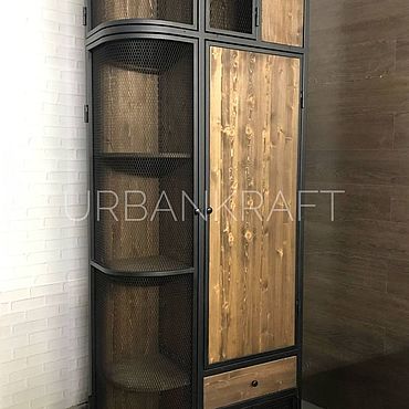 Шкафы: Шкаф в стиле лофт. Urban Craft/Городское Ремесло. Мебель ручной работы - Ярмарка Мастеров Мебель ручной работы. Ярмарка Мастеров - ручная работа Шкафы: Шкаф в стиле лофт. Handmade.