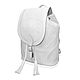 Order Backpack leather female white Edelweiss Mod R50-141. Natalia Kalinovskaya. Livemaster. . Backpacks Фото №3