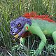felt toy: iguana. Felted Toy. Felt toys (rushanatim). My Livemaster. Фото №5