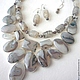 necklace, designer necklace, necklace for every day necklace out, the necklace of agate, agate necklace, necklace for gift, agate beads, grey agate beads, beads stones, grey agate necklace, agate jewe