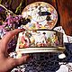 Order CAPODIMONTE.Vintage Italian jewelry box with angels. Imperia. Livemaster. . Vintage caskets Фото №3