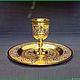 Metal wine glass z755. Gifts. zlatiks2. My Livemaster. Фото №4