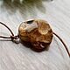 Order Amber. Pendant 'Facets of the heart' amber silver. Frollena II. Natural Baltic amber. Livemaster. . Pendants Фото №3