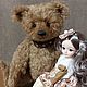 Заказать  Мишка Дружочек с ревуном 45 см. Ручные мишки Тедди (tamedteddybears). Ярмарка Мастеров. . Мишки Тедди Фото №3