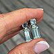 Продано Серьги с натуральными аквамаринами 7.5 ct. Серьги классические. Елена. Ярмарка Мастеров.  Фото №9