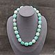 Amazonite natural stone beads large cut. Necklace. naturalkavni. Online shopping on My Livemaster.  Фото №2