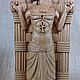 Бог Анубис, древнеегипетский бог, статуэтка из дерева. Статуэтки. Дубрович Арт. Ярмарка Мастеров.  Фото №6