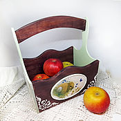 Для дома и интерьера handmade. Livemaster - original item Basket, box for kitchen : Easter. Handmade.