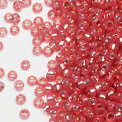Материалы для творчества handmade. Livemaster - original item Miyuki Beads 15/0 678 Japanese Miyuki Beads Round 5 grams Pink. Handmade.