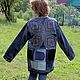  Джинсовая. Винтаж. Куртки. Галина (Galinalarskaya). Интернет-магазин Ярмарка Мастеров.  Фото №2