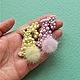 Брошь с жемчугом Swarovski "Розовый заяц". Брошь-булавка. made_f_you. Интернет-магазин Ярмарка Мастеров.  Фото №2