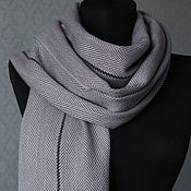 Аксессуары handmade. Livemaster - original item Woven scarf. Cashmere silk Merino.. Handmade.
