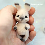 Куклы и игрушки handmade. Livemaster - original item felt toy: Bunny 