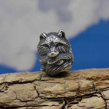 Украшения ручной работы. Ярмарка Мастеров - ручная работа Бусина Лиса. Handmade.