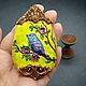 Пасхальное яйцо ручной работы. Пасхальные яйца. SEMANTIC BROOCH. Ярмарка Мастеров.  Фото №5