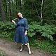 Льняное платье КЛЭР. Платья. Рыбка Сахарна. Ярмарка Мастеров.  Фото №4
