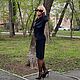 Платья трикотажное в горошек ANNA MEDVEDEVA design. Платья. Anna Medvedeva (vipbomond). Интернет-магазин Ярмарка Мастеров.  Фото №2