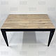 Обеденный стол для кухни из массива дерева VIRON. Столы. Мебельный бутик (Wofurniture). Ярмарка Мастеров.  Фото №4