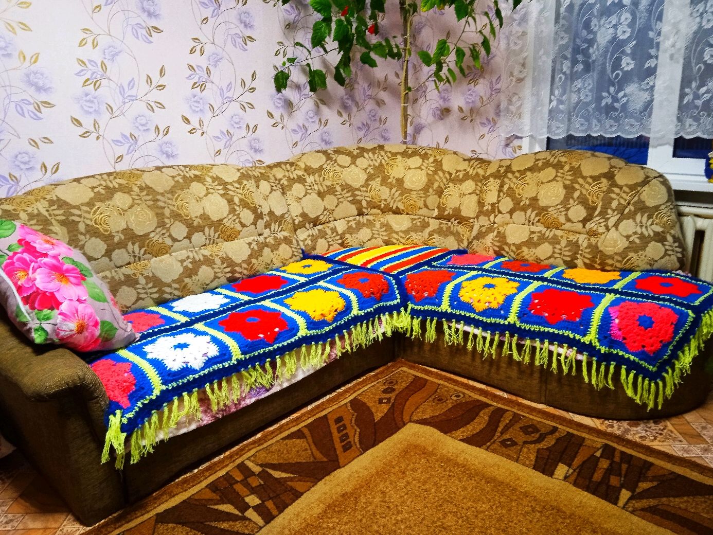 Плед на диван (97 фото)