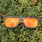 "Berrie Black" солнцезащитные очки из дерева, ручная работа