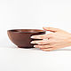 Order Deep bowl - salad bowl plate made of cedar 185 mm T164. ART OF SIBERIA. Livemaster. . Plates Фото №3