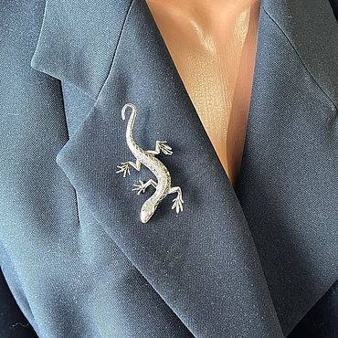 Винтаж ручной работы. Ярмарка Мастеров - ручная работа Винтаж: Брошь. KoBh04A4. Handmade.