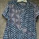 Blouse, viscose. Summer tunic, boho, patchwork. Vintage blouses. Puppet World of Dominica. My Livemaster. Фото №5