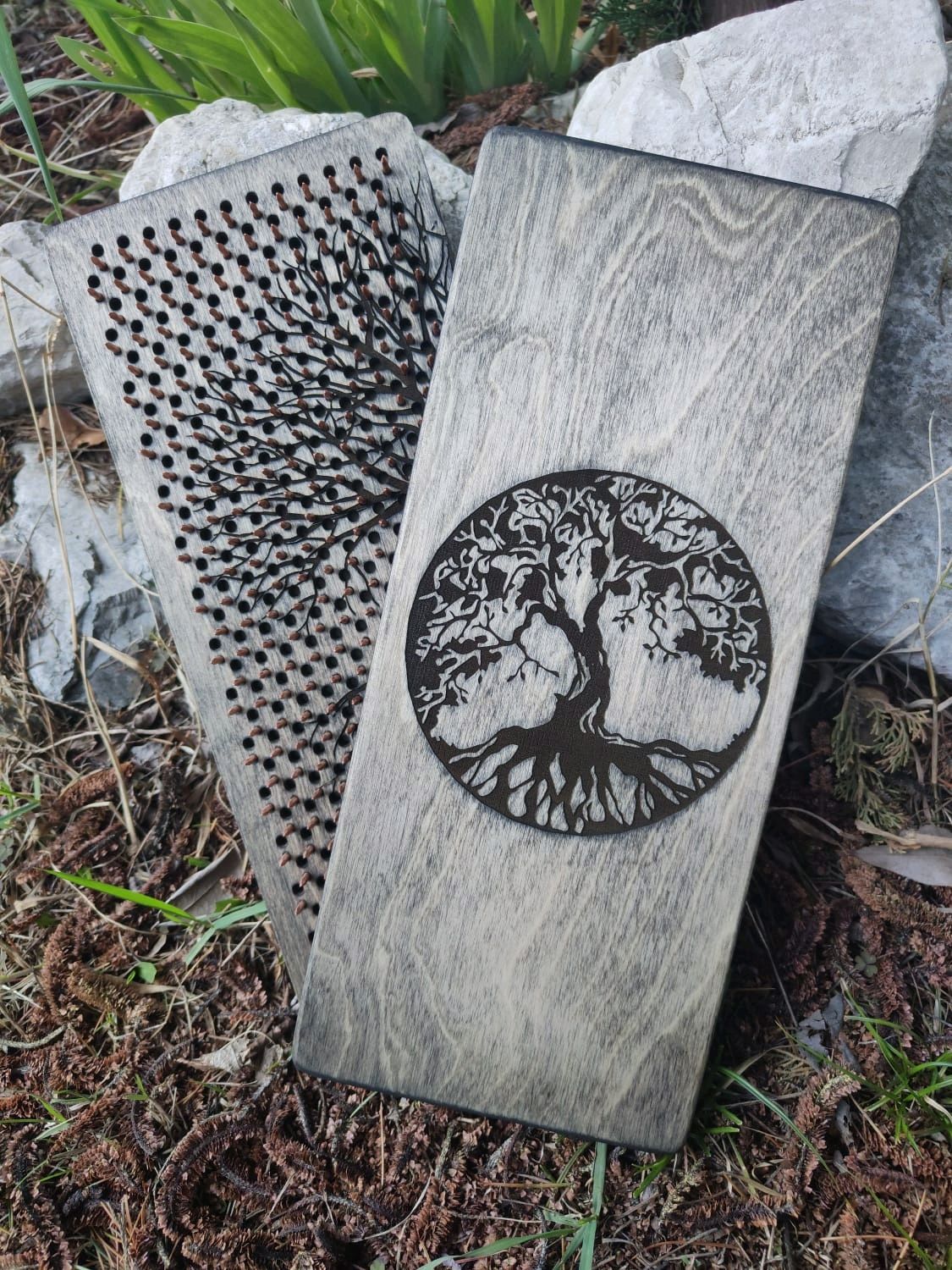 Доска с гвоздями Садху с гравировкой в интернет-магазине Ярмарка ...