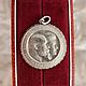 Винтаж: Медальон подвеска кулон Вставка монета 3 марки 1911 года Серебро, Кулоны винтажные, Калининград,  Фото №1