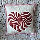 Gifts for February 14: -a pillow with a heart application, Pillow, Yaroslavl,  Фото №1