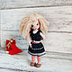 Order Dolls and dolls: Gerda. Knitted doll with a wardrobe. sToryToys. Livemaster. . Dolls Фото №3