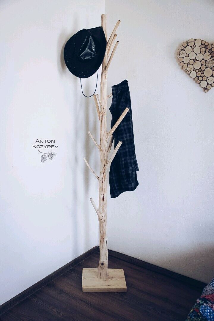 Вешалка Изабель ИЗ-80 белое дерево