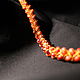 Колье бусы из натурального коралла. Колье. Sweet bead: украшения с минералами (sweetbead89). Ярмарка Мастеров.  Фото №5