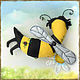 Order Garret doll: Bee - interior toy. Olga Turchenko (olga-turchenko). Livemaster. . Rag Doll Фото №3