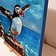 Painting Bird Atlantic Puffin Painting sea bird. Pictures. Vladyart. My Livemaster. Фото №4