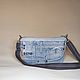 Джинсовая кросс-боди. Сумка через плечо. Jeans bags by Anna. Ярмарка Мастеров.  Фото №15