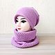 Заказать Женский комплект шапочка и снуд. Татьяна (warmhandhead). Ярмарка Мастеров. . Комплекты головных уборов Фото №3
