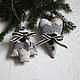 Sets of Christmas toys WINTER-2.Set 2 PCs. - Christmas tree and heart, Christmas decorations, Moscow,  Фото №1
