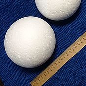 Материалы для творчества handmade. Livemaster - original item Foam balls 13 cm. Handmade.