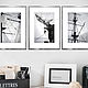 Black and white photos for interior, Ships Triptych three Photo Paintings. Fine art photographs. Rivulet Photography (rivulet). Online shopping on My Livemaster.  Фото №2