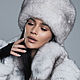 Шапка из меха финского песца. Шапки. YANA KRAFT BRAND. Ярмарка Мастеров.  Фото №4