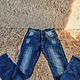 Винтаж: ДЖИНСЫ Riggsdenim 42-44 размер. Брюки винтажные. Танюшкин сундучок. Ярмарка Мастеров.  Фото №5